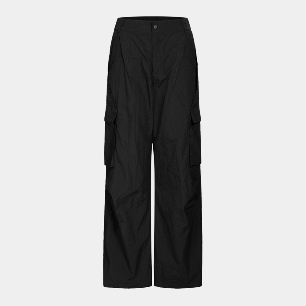 HALARA Mid Rise Button Zipper Side Pocket Wide Leg
Casual Cargo Pants. Large P - Picture 6 of 13